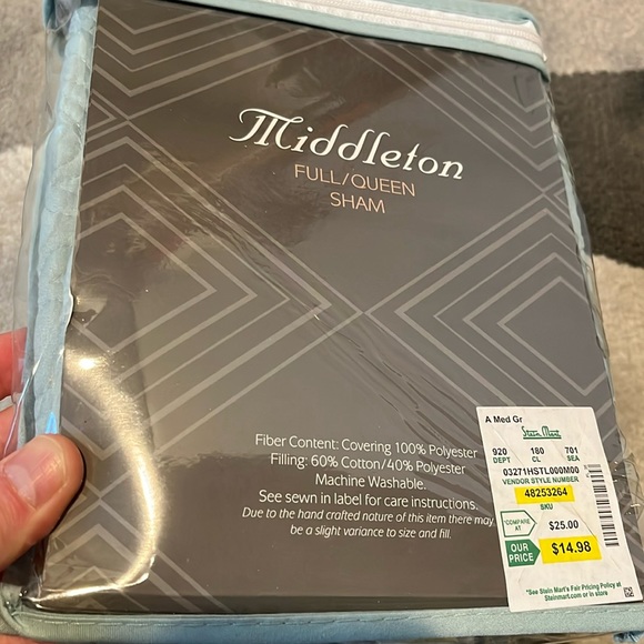 Middleton Pillow Sham-2 Pack NWT - Picture 4 of 4